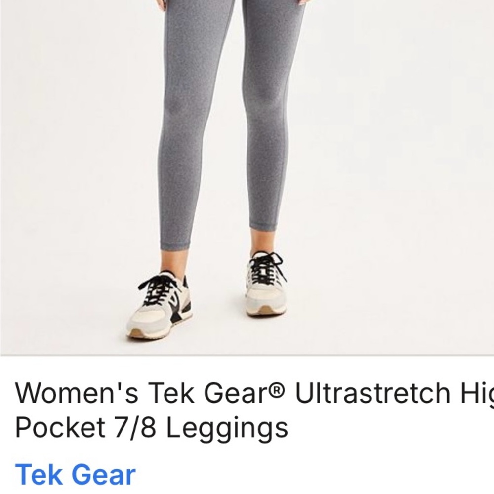 Tek Gear Women's Ultrastretch Leggings - Charcoal